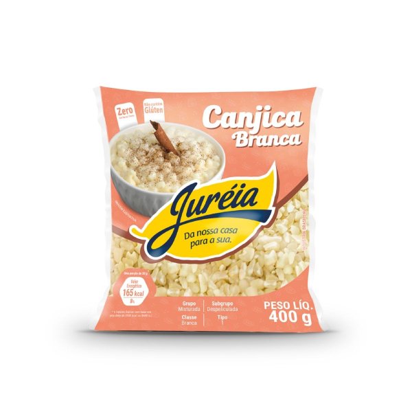 01 canjica branca 400 gr