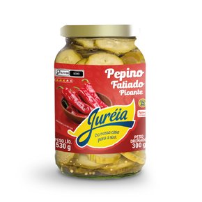 01 pepino fatiado picante em conserva
