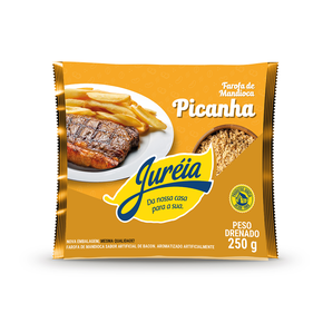 01 farofa de mandioca sabor picanha